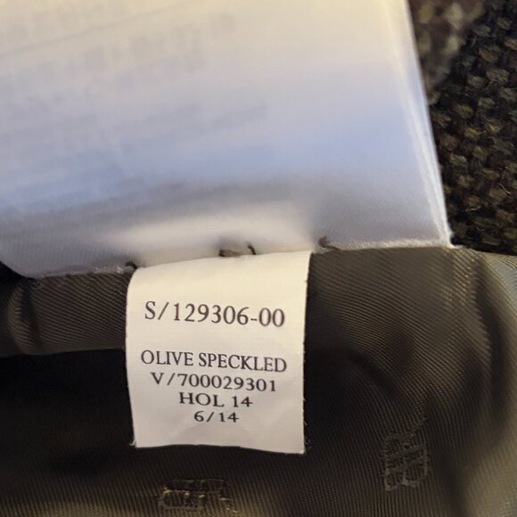 Banana Republic women's jacket 8 wool blend olive speckled brown military - Picture 10 of 11